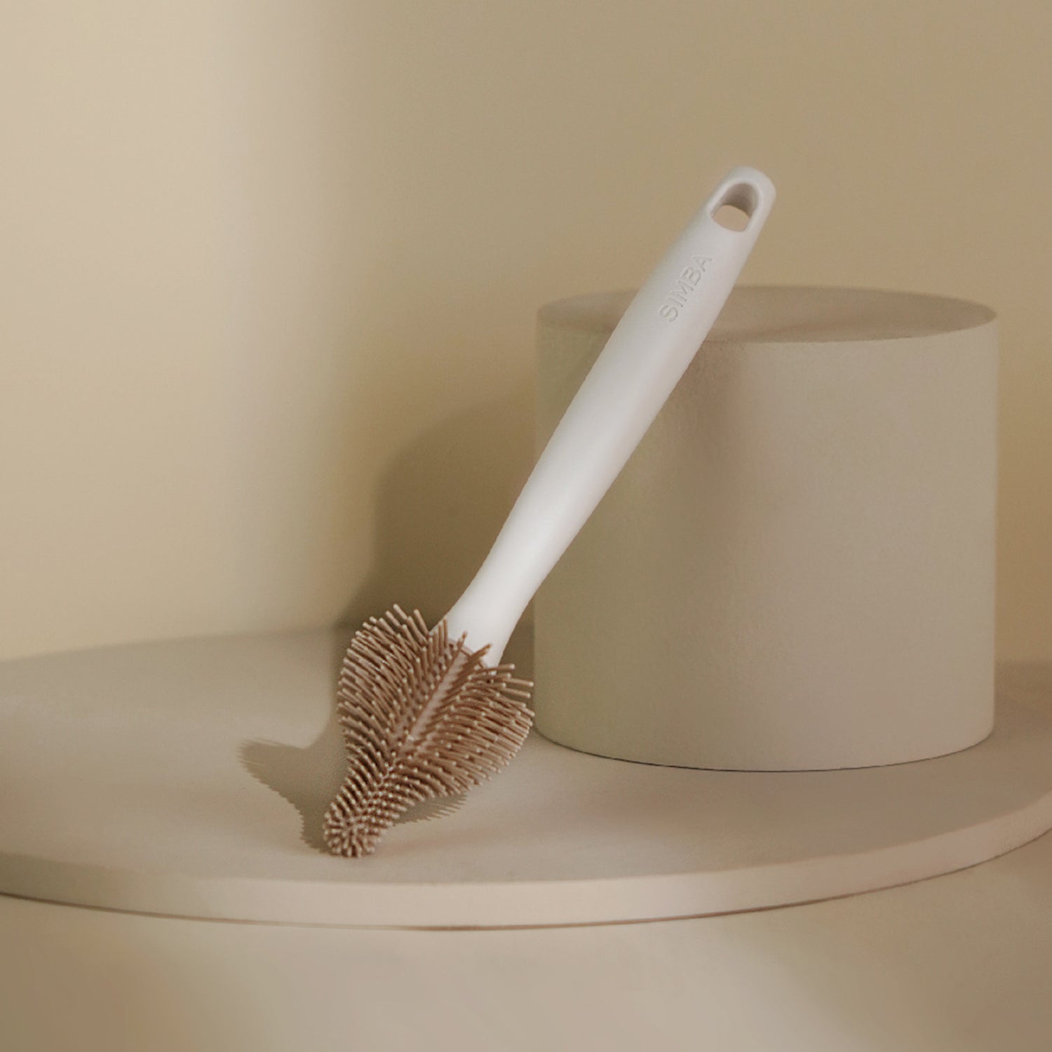 Simba | Ultra-Soft Platinum Silicone Teat Brush-Seed【Beige】