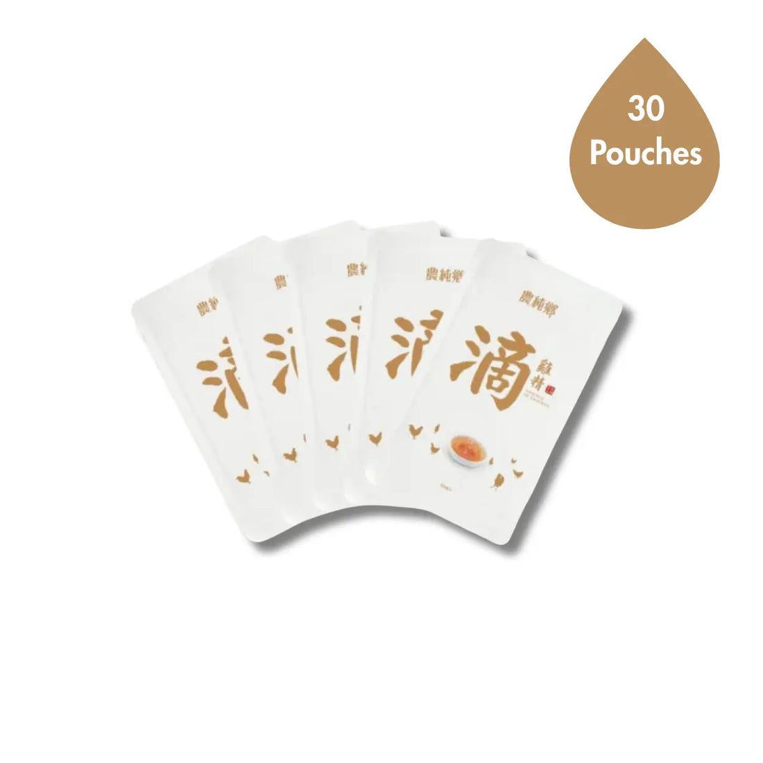 Nong Chun Xiang Chicken Essence 50ml x 30 pouches per Box - Anini Baby Australia