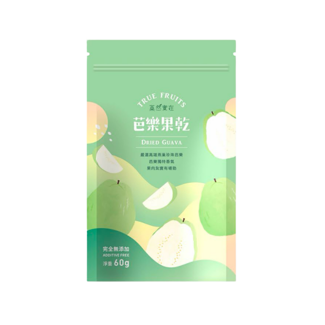菓然實在【芭樂果乾 Dried Guava Fruit 】 無糖 天然無添加 60g
