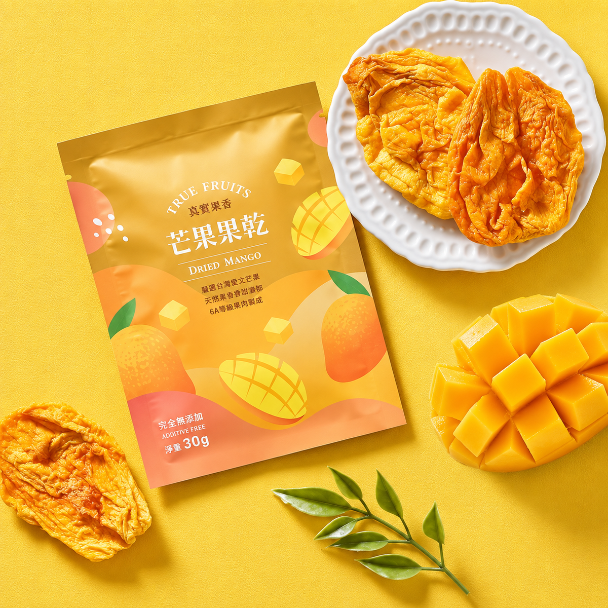 Dried Mango Fruit 30g (No Additives)