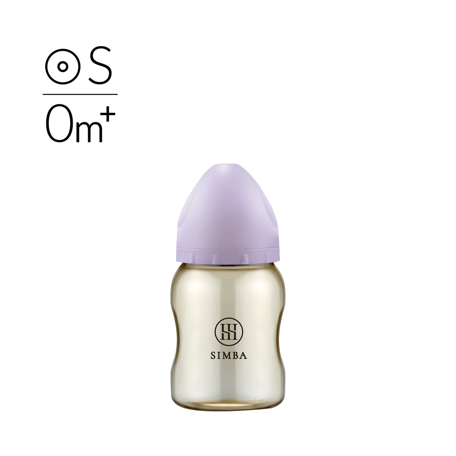 小獅王辛巴 蘊蜜鉑金 PPSU 寬口防脹氣奶瓶 200ml 【0-3 個月｜S/SS 圓孔奶嘴】
