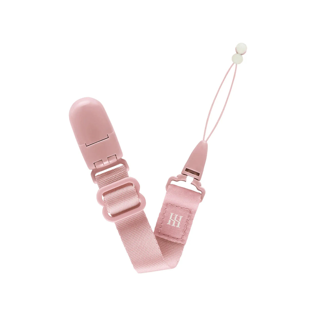 Simba | Allongé Glow-in-the-Dark Pacifier Clip -Blush【Pink】 - Anini Baby Australia