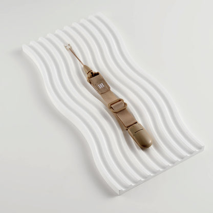 Simba | Allongé Glow-in-the-Dark Pacifier Clip -Beanie【Cocoa】