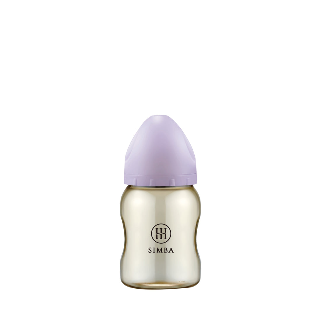 小獅王辛巴｜蘊蜜鉑金PPSU寬口防脹氣奶瓶 200ml－【紫芙】新生兒適用（圓孔S）

