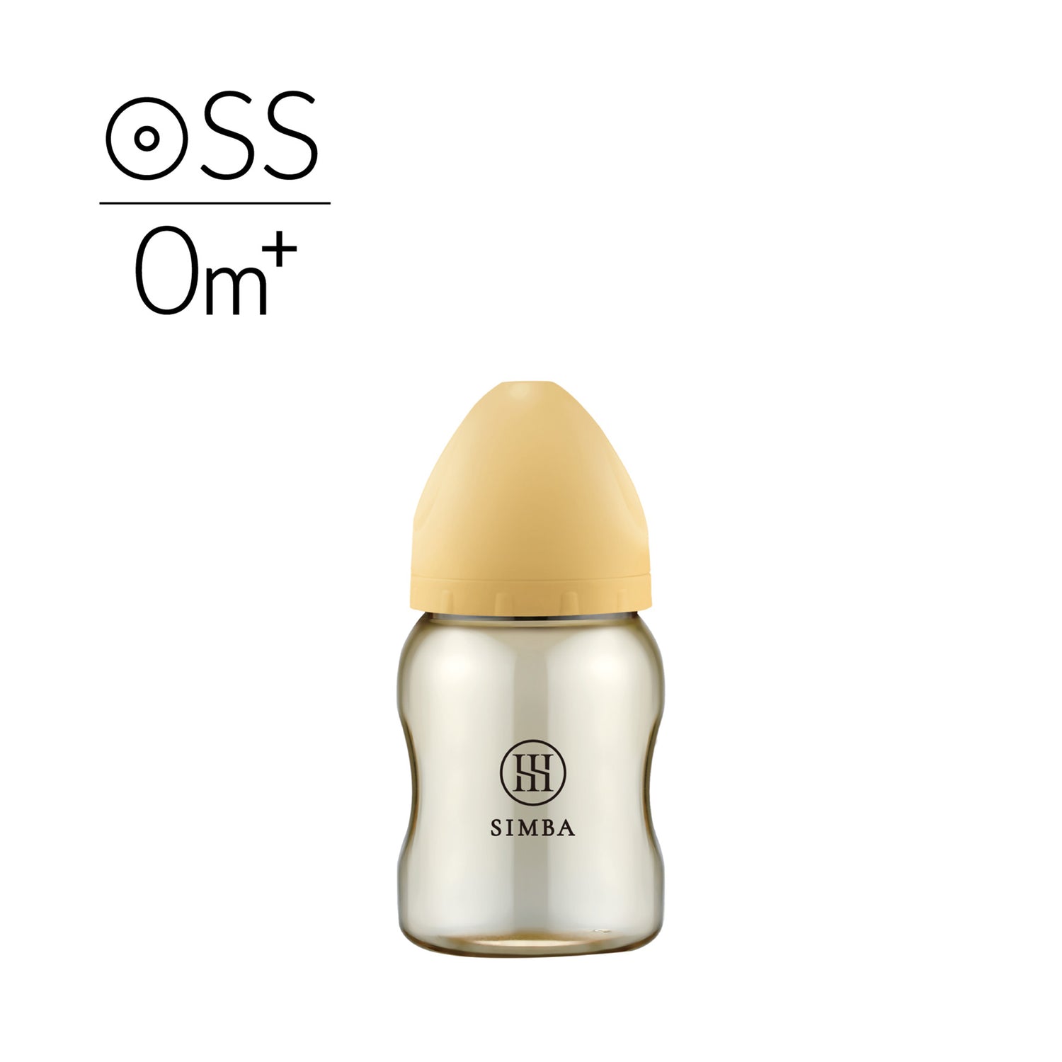 【NEW ARRIVALS】Simba | Allongé PPSU Wide Neck Anti-Colic Feeding Bottle 200ml -【Soleil】Newborn (Round Hole SS)