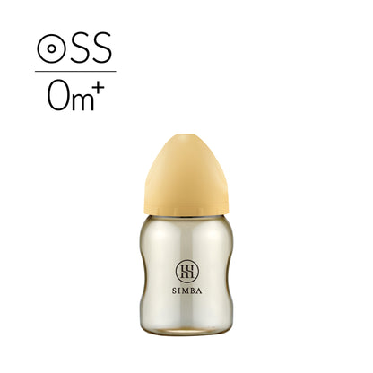 【NEW ARRIVALS】Simba | Allongé PPSU Wide Neck Anti-Colic Feeding Bottle 200ml -【Soleil】Newborn (Round Hole SS)