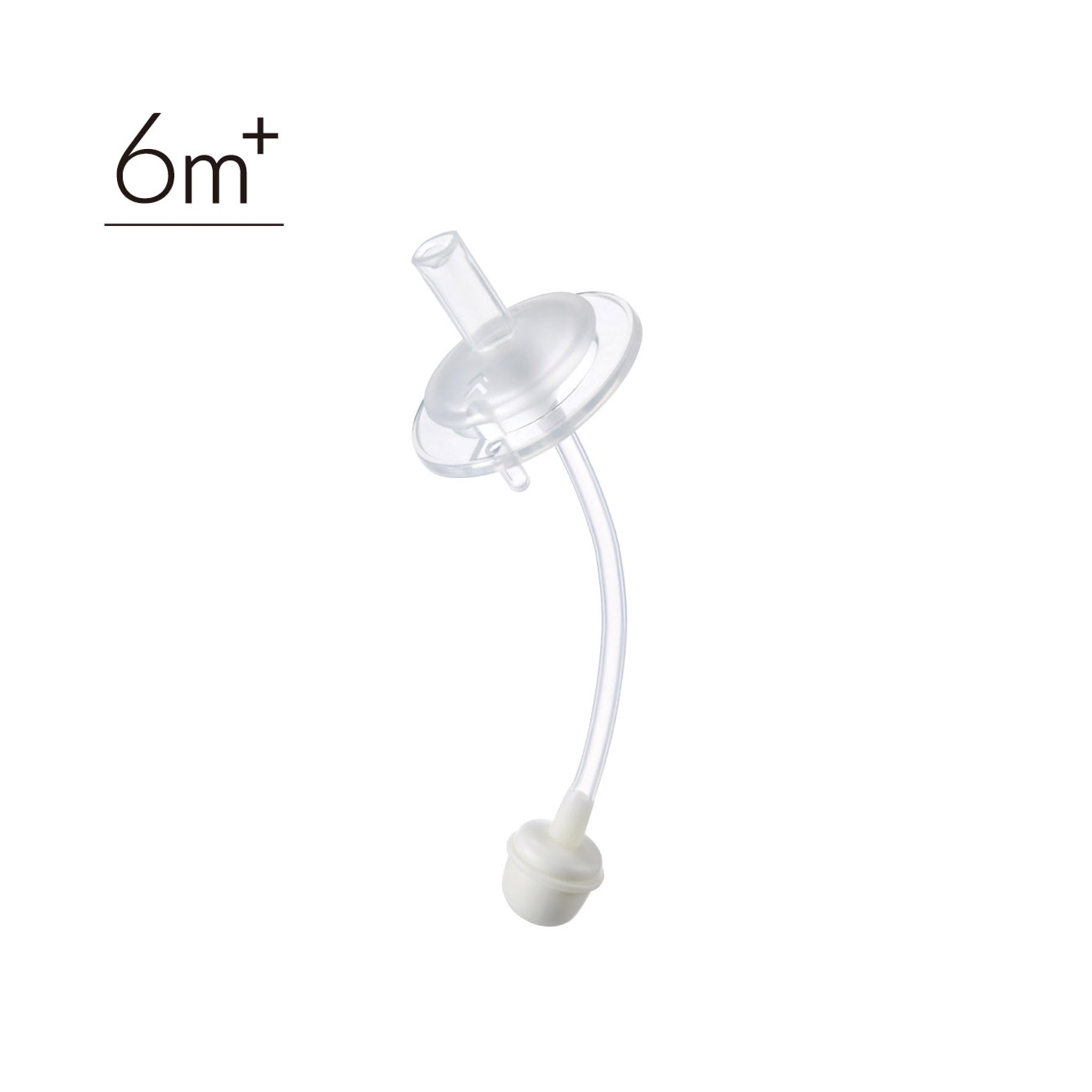 ⑥ allongé Wide Neck Leak-Proof Training Straw Set