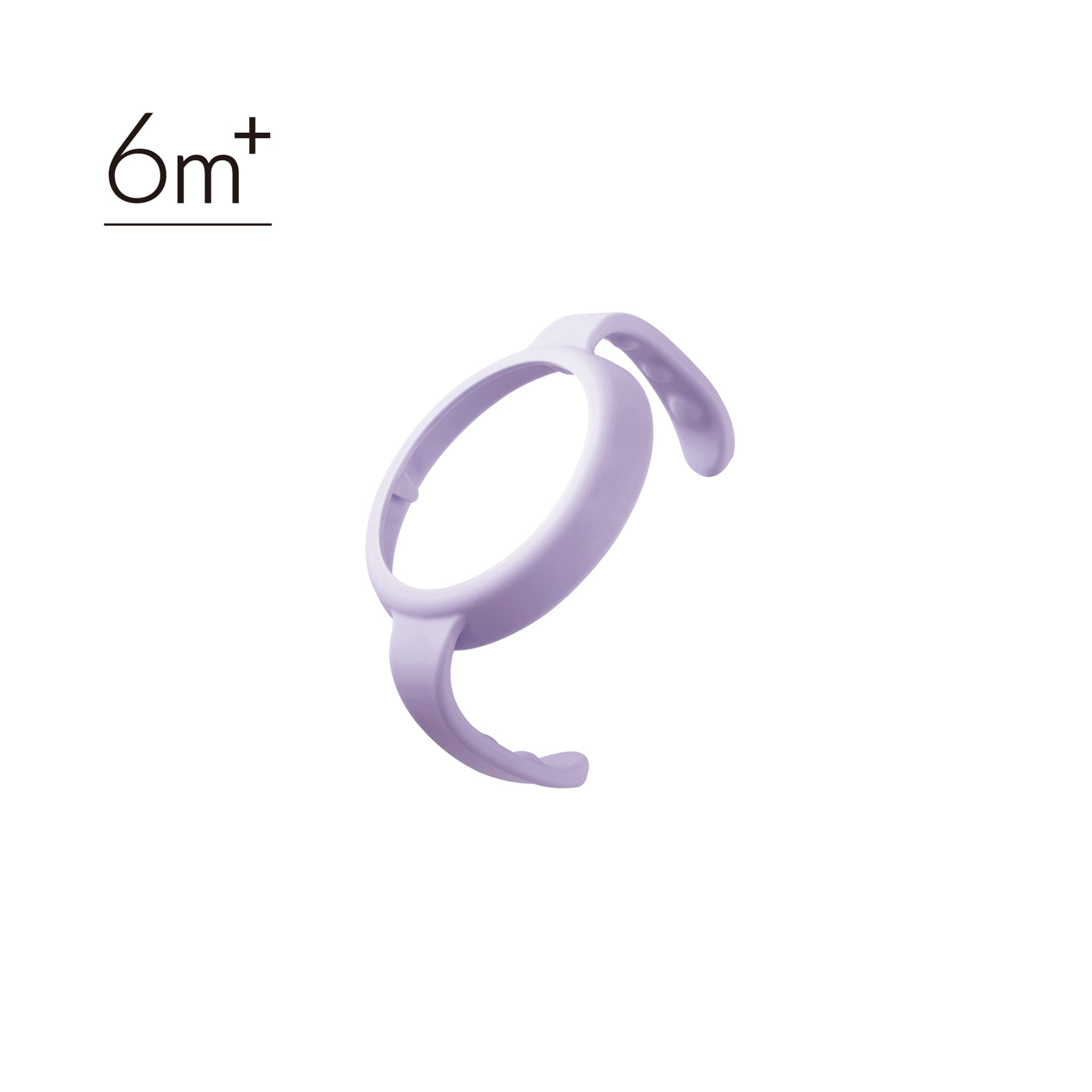 ④alongé Wide-Neck Bottle Anti-Slip Handle -Beni Imo【Purple】