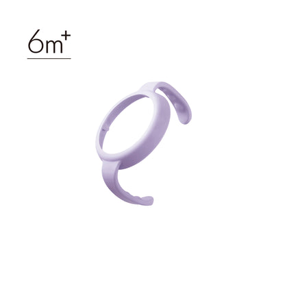 ④alongé Wide-Neck Bottle Anti-Slip Handle -Beni Imo【Purple】