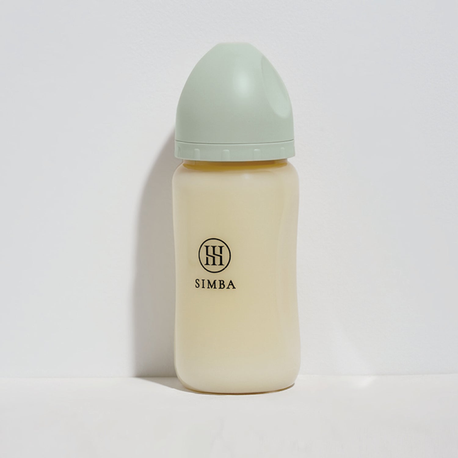 小獅王辛巴｜蘊蜜鉑金PPSU寬口防脹氣奶瓶 270ml－【綠沐】全齡適用（十字孔M）