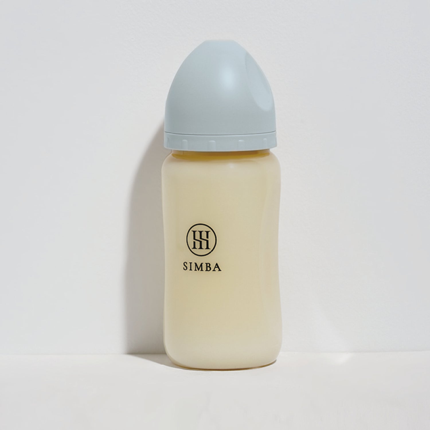 小獅王辛巴｜蘊蜜鉑金PPSU寬口防脹氣奶瓶 270ml－【晨藍】全齡適用（十字孔M）

