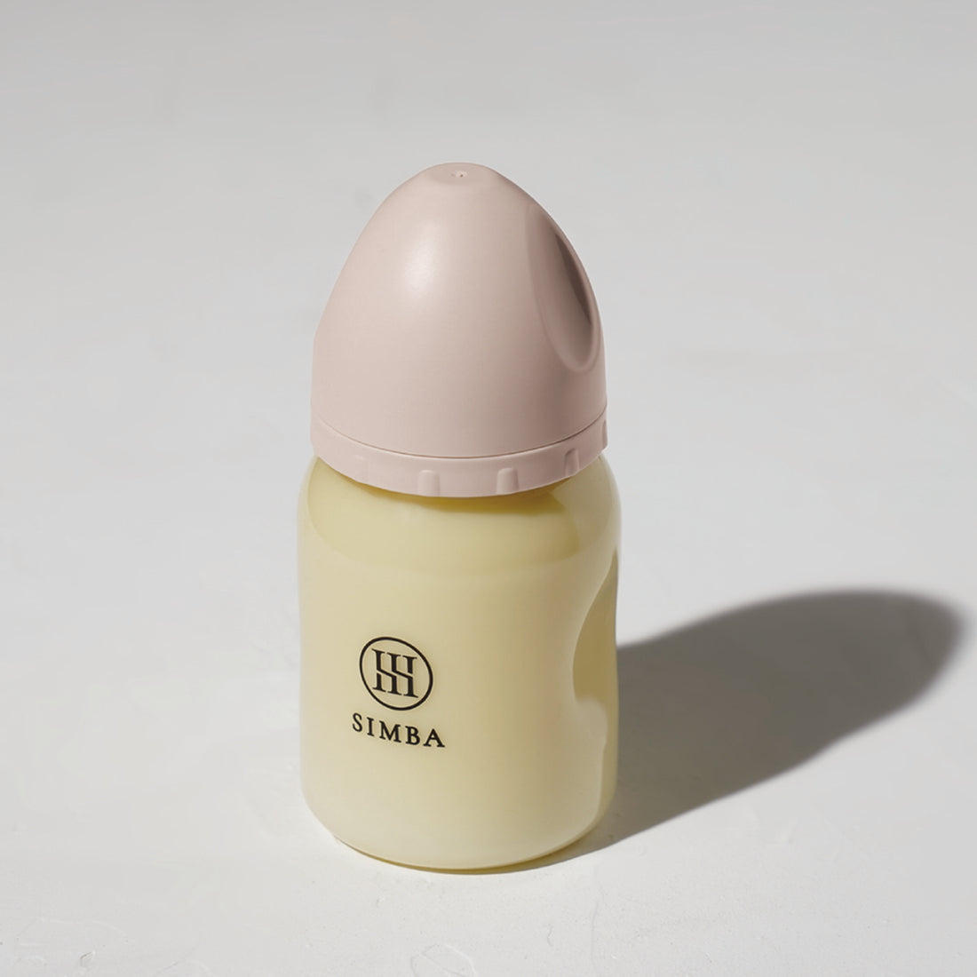 Simba | Allongé PPSU Wide Neck Anti-Colic Feeding Bottle 200ml-Blush【Pink】Newborn (Round Hole S)