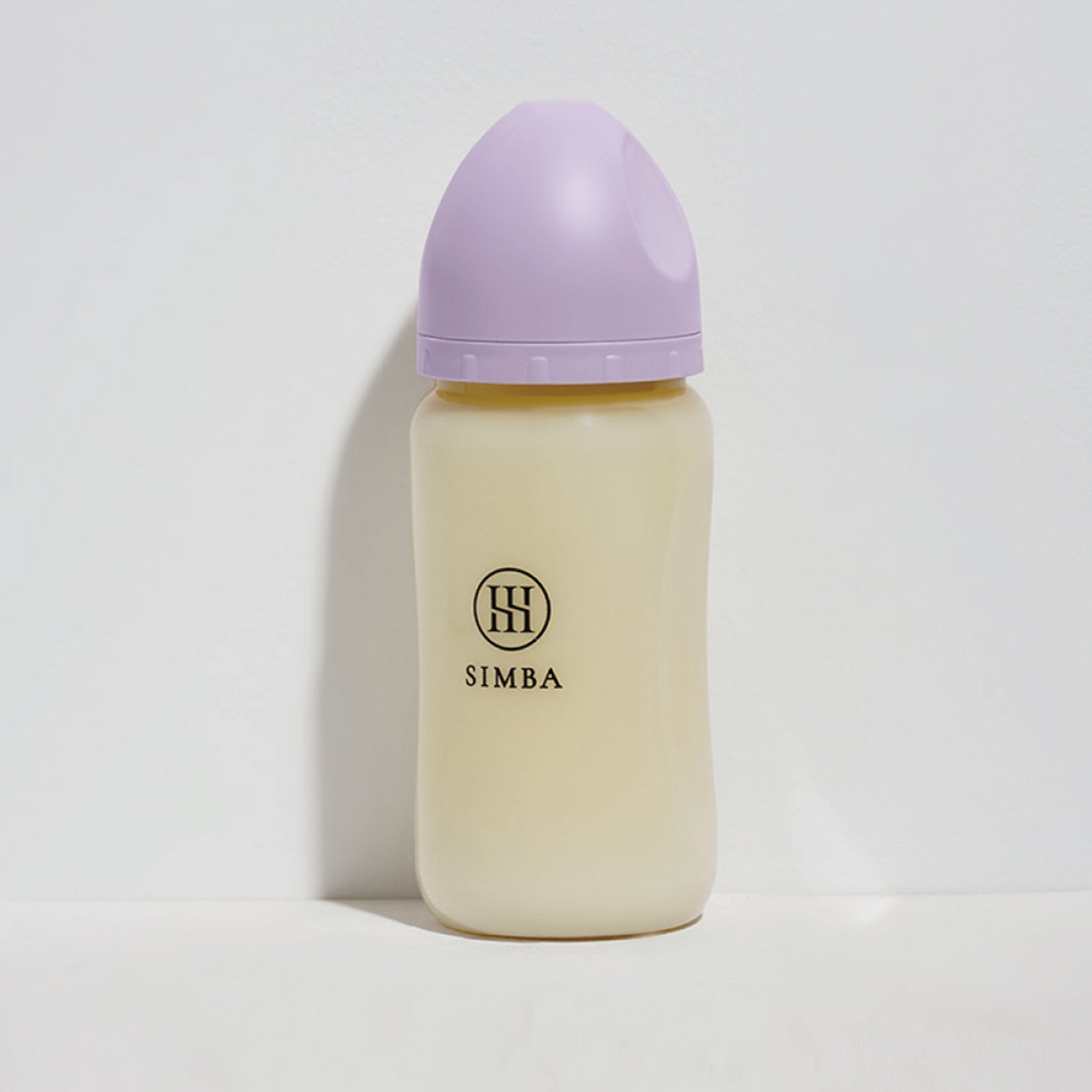 小獅王辛巴｜蘊蜜鉑金PPSU寬口防脹氣奶瓶 270ml－【紫芙】全齡適用（十字孔M）