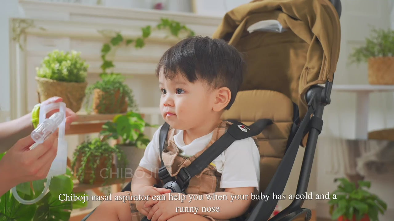 Load video: Chi Bo Ji Baby Nasal Aspirator