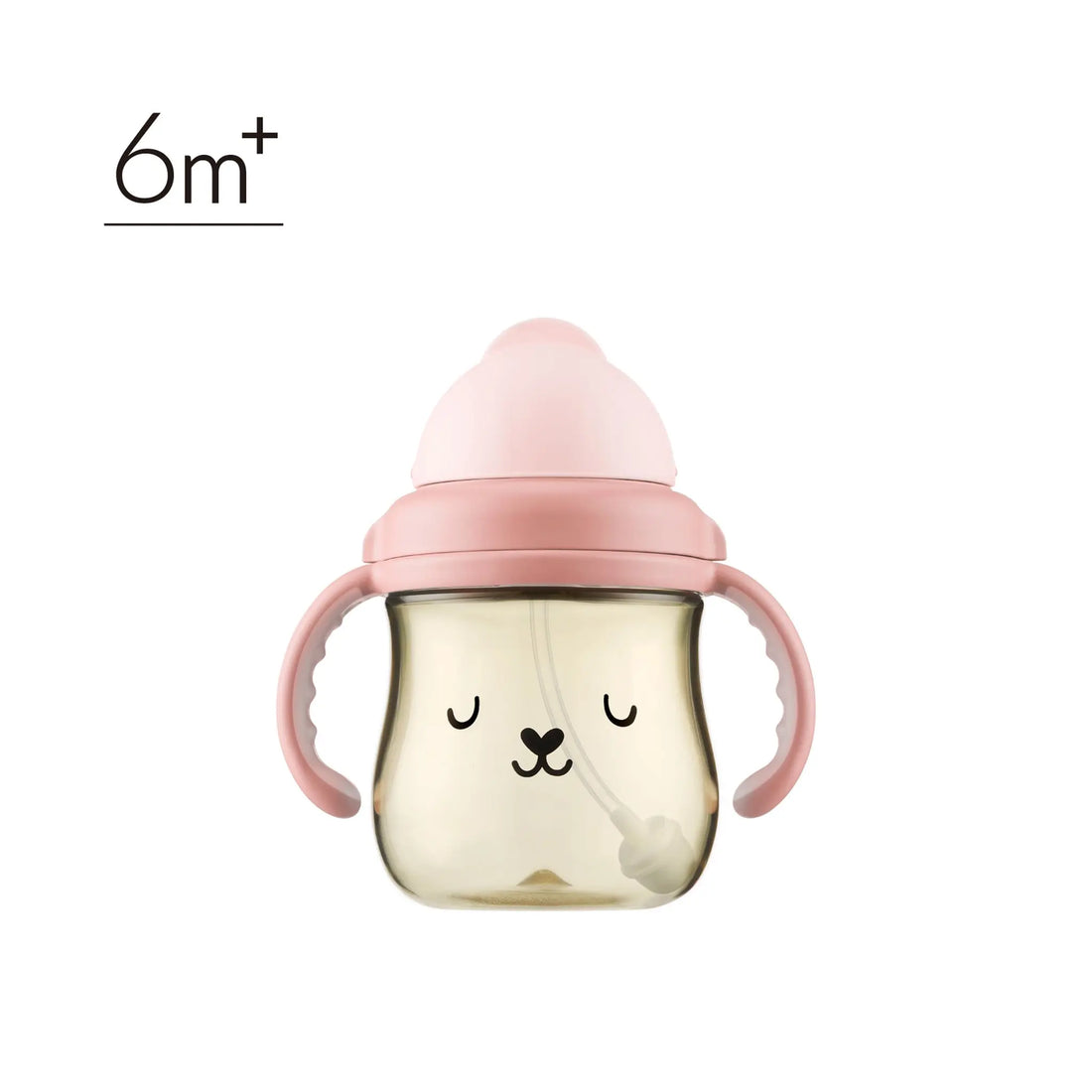 Simba | PPSU Leak-Proof Sippy Cup with Sliding Lid – 250ml【Pink】 Simba